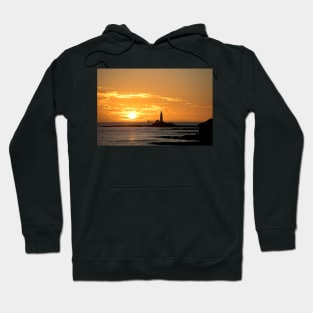 January sunrise at St Mary's Island Hoodie